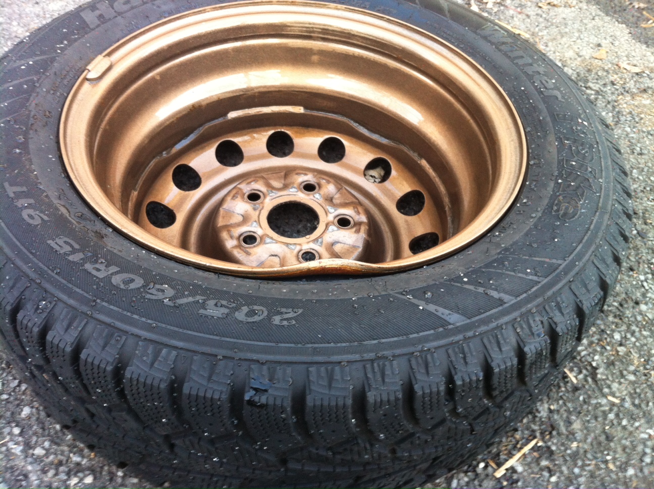 Dented Wheel Repairable? VW Vortex Volkswagen Forum